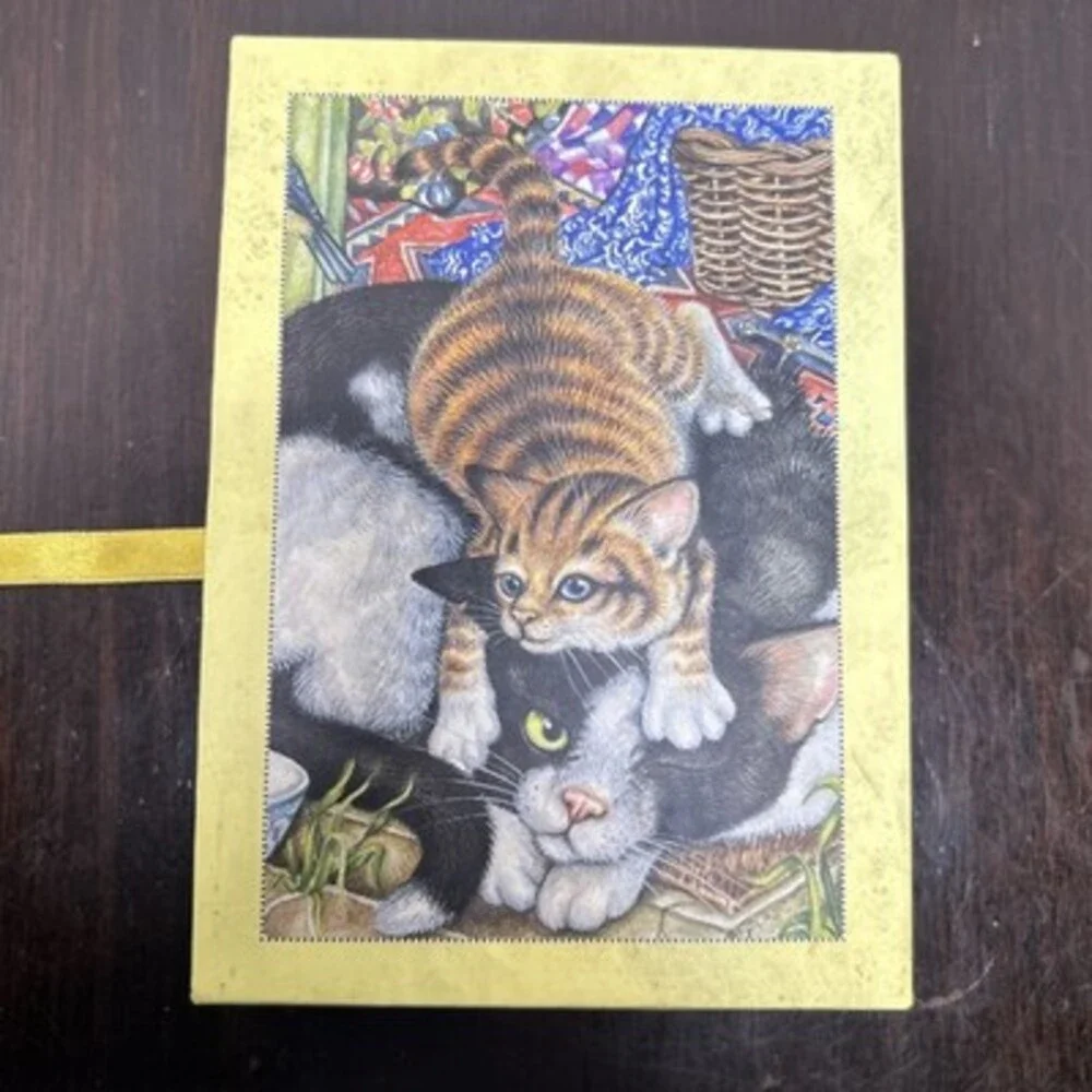 Happy Cat Books Slipcase Set Address Book of Day Notebook Michele Coxon 2001